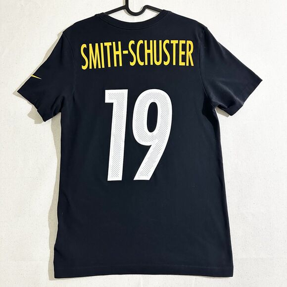 NIKE Pittsburgh Steelers Shirt Juju Smith-Schuster JERSEY  #19 NFL Size Small - Picture 1 of 9
